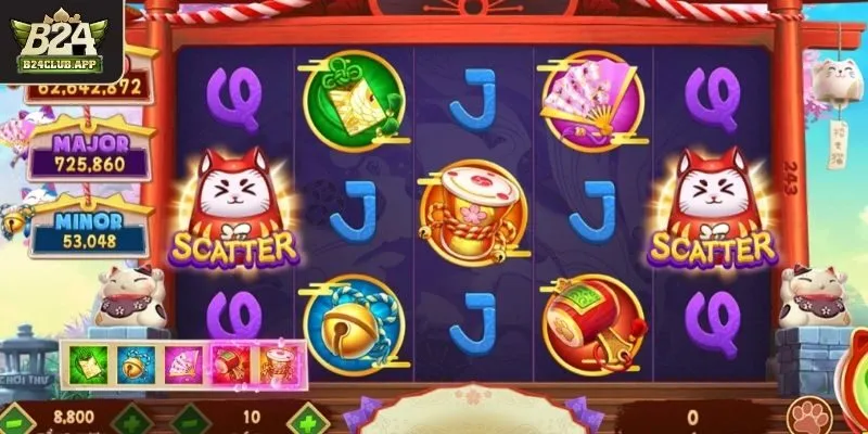 Giới thiệu game Nổ hũ mèo tài lộc B24CLUB